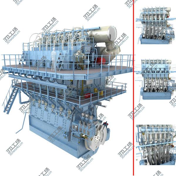 images/goods_img/20210312/low speed marine diesel engine 3D/1.jpg